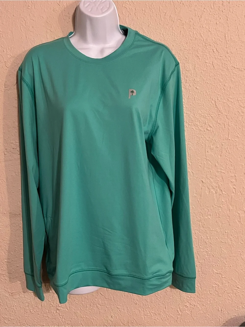 Puma Men's Crewneck Sweater in Teal